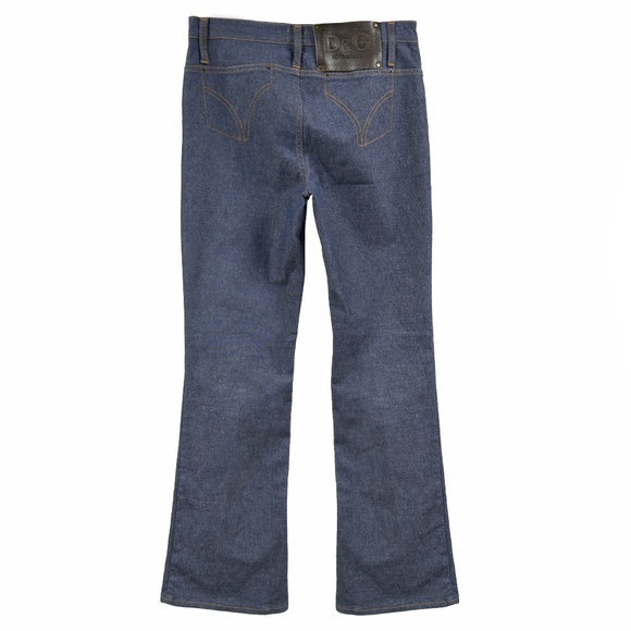 DOLCE & GABBANA Flared Twill Jeans Made in Italy - Picture 16 of 16